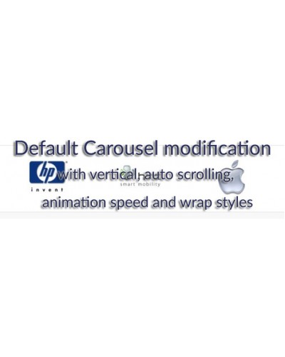 Carousel modification with auto-scroll + more (vQmod)
